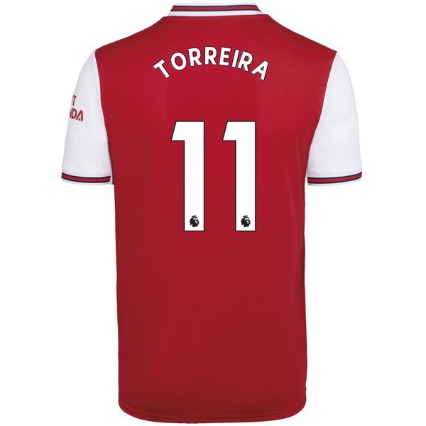 Maillot Football Arsenal NO.11 Torreira Domicile 2019-20 Rouge